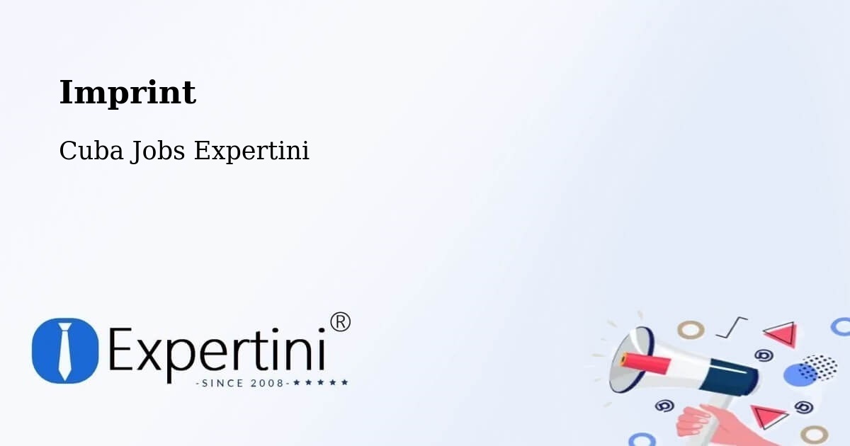 Imprint – Bayamo - Cuba Jobs Expertini