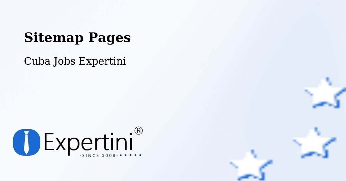 Sitemap Pages - Bayamo - Cuba Jobs Expertini